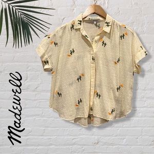 🌵☀️MADEWELL Cactus embroidered Hilltop Shirt